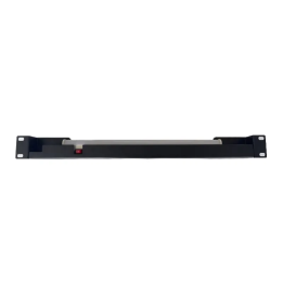 Oświetlenie LED do szafy RACK 19" 1U 230 V ViDiLine VIDI-R19-S czarne
