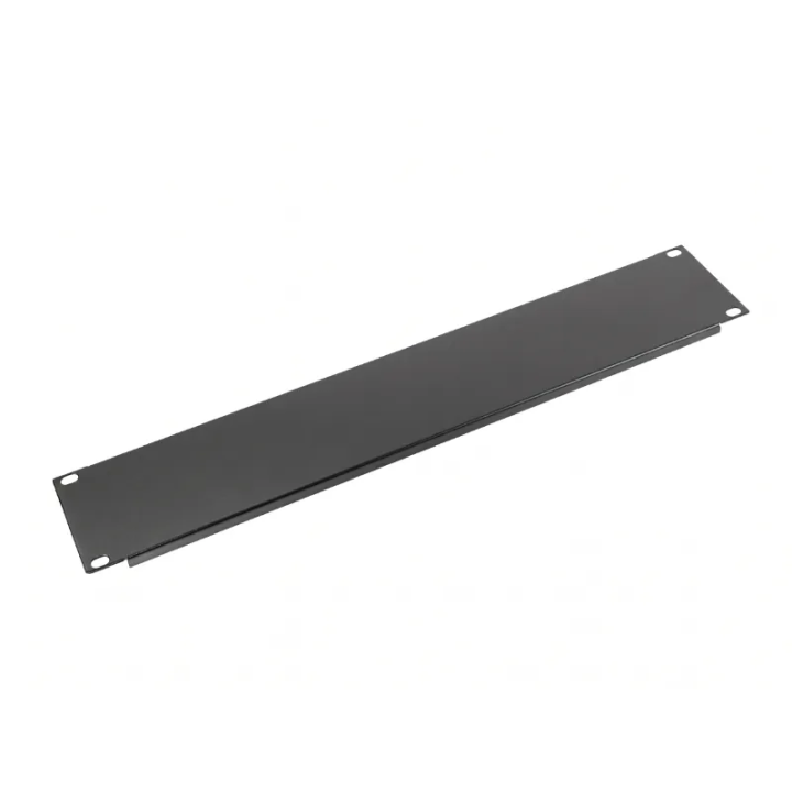 Zaślepka RACK 19" 2U ViDiLine VIDI-R19-Z-2U czarna RAL 9004