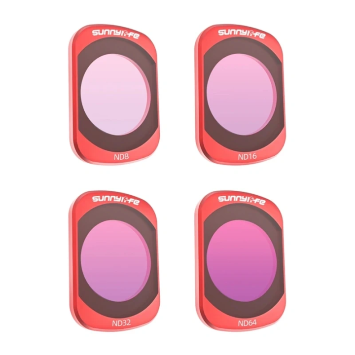 Sunnylife Pocket 4/3 ND8/16/32/64 Набор фильтров ND