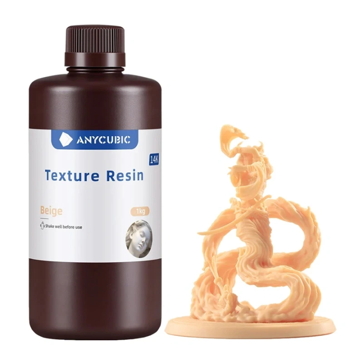 ANYCUBIC tekstūras sveķi (bēšs)