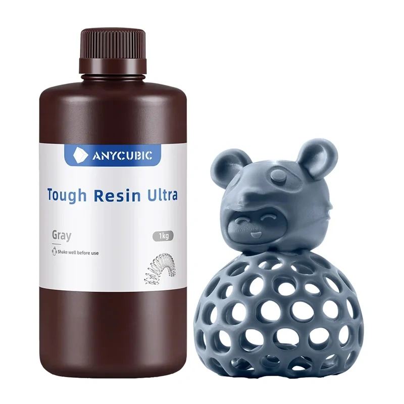 ANYCUBIC Tough Resin Ultra (pelēks)