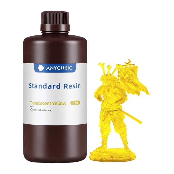 ANYCUBIC standardvaik (läbipaistev kollane)