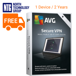 AVG Secure VPN (Virtual Private Network) (perus) 1 PC / 2 vuotta (uusi lisenssi, ei päivitystä)