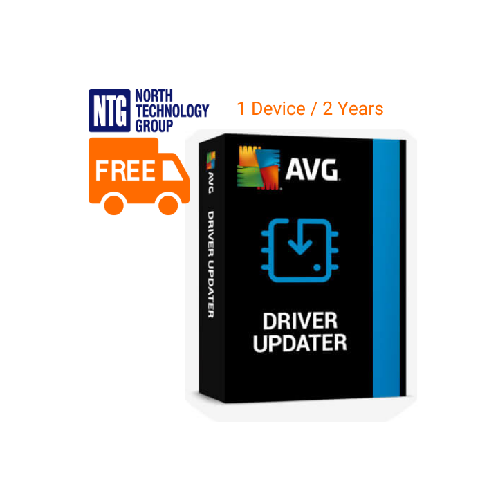 AVG Driver Updater - 1 laite, 2 vuoden uusi lisenssi