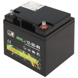 MW Power 12.8V/50AH/LIFEPO4-MWLJ 12.8V 50Ah LiFePO4