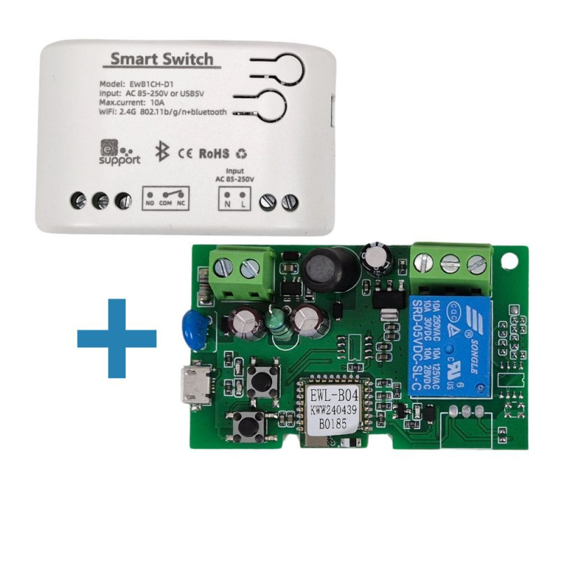 SmartWise 85V-250V AC Wi-Fi + eWeLink-Remote