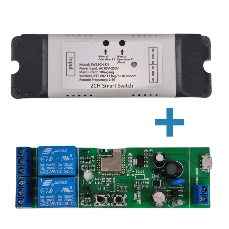 SmartWise 85V-250V AC Wi-Fi + eWeLink-Remote