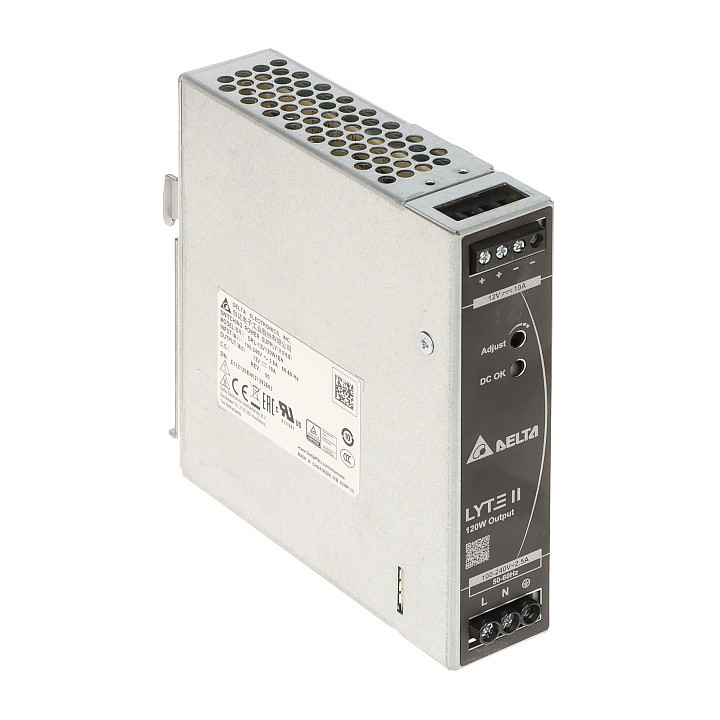 Delta DRL-12V120W-1EN 12В 10А блок питания DIN
