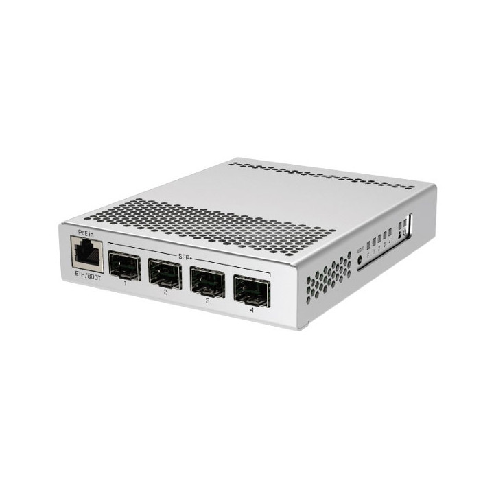 MikroTik CRS305-1G-4S+IN | Jungiklis | 1x RJ45 1000Mb/s, 4x SFP+