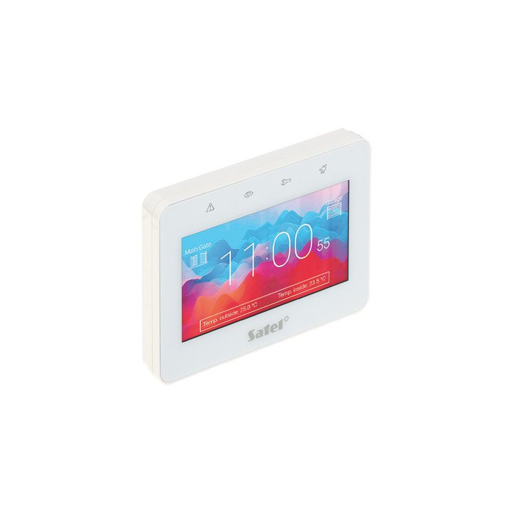 SATEL INT-TSG2R-W Graphic Keypad for Alarm Control Panel