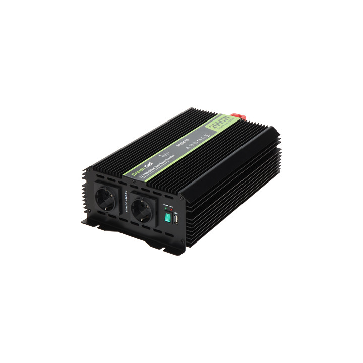 Green Cell INVGC10-GC 1000W tīra sinusoida invertors