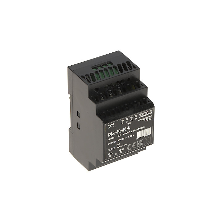 DL2-60-48-U MCB 60A C-līkne 1P 6kA