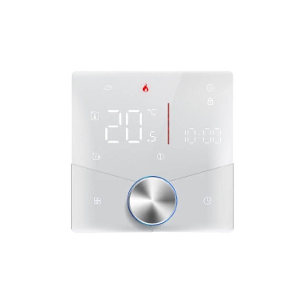 Nutikas termostaat nupuga | Keris Valge NO 5A WiFi TUYA