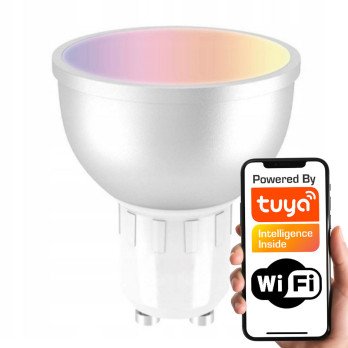 GU10 RGB+CCT WiFi TUYA LED pirn