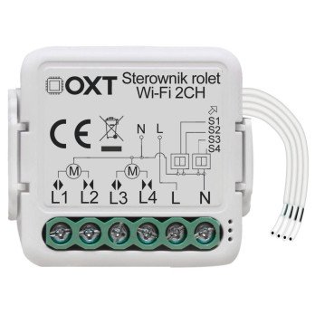 OXT minikontroller 2 ruloo WiFi TUYA moodul
