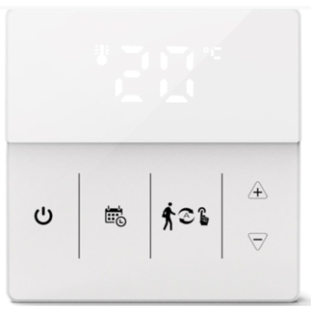 WiFi Thermostat Normally Open 3A TUYA White