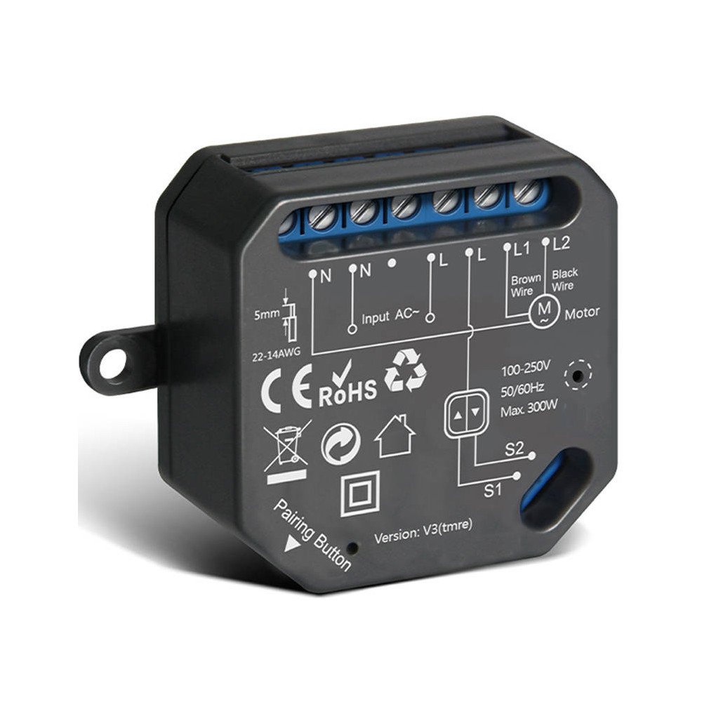 TUYA WiFI built-in roller blinds and curtains controller