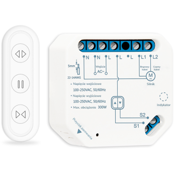 Seinale kinnitatav ruloode kontroller + TUYA WiFi kaugjuhtimispult