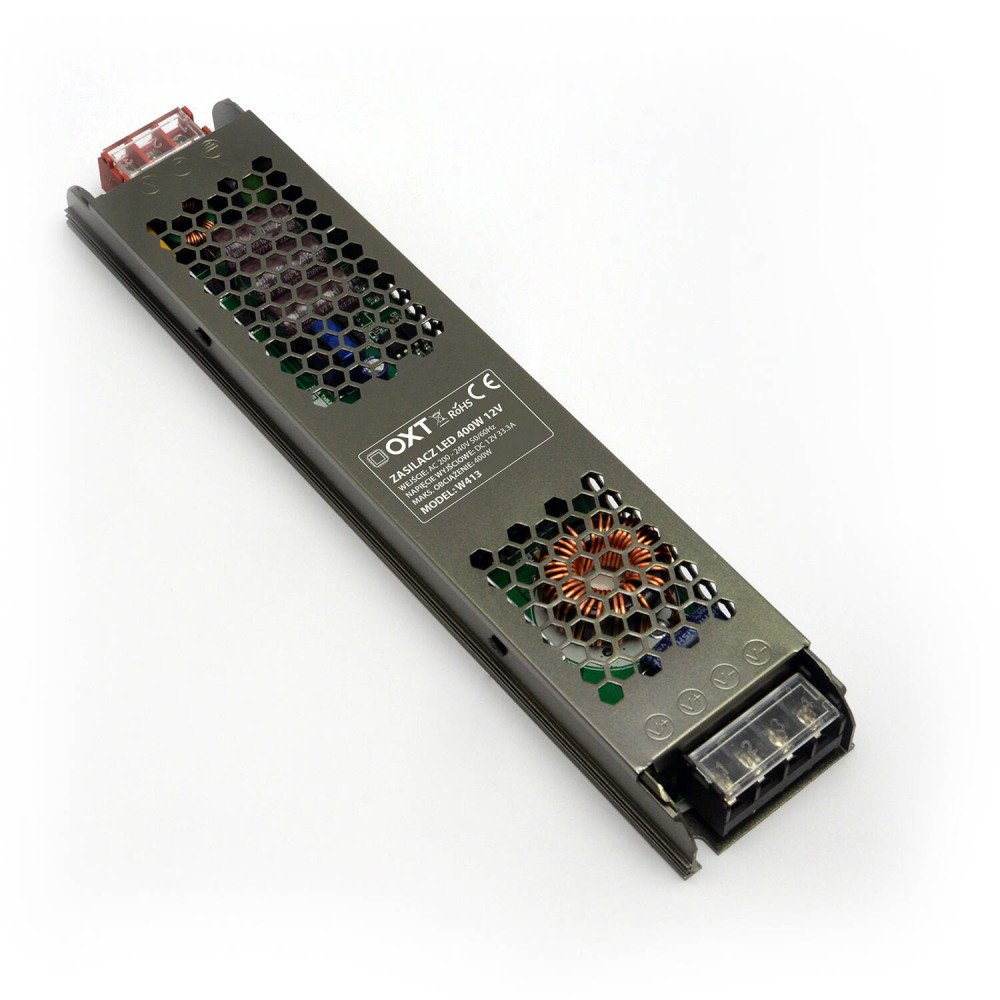 OXT LED POWER SUPPLY 12V 400W 33.3A SLIM PRO