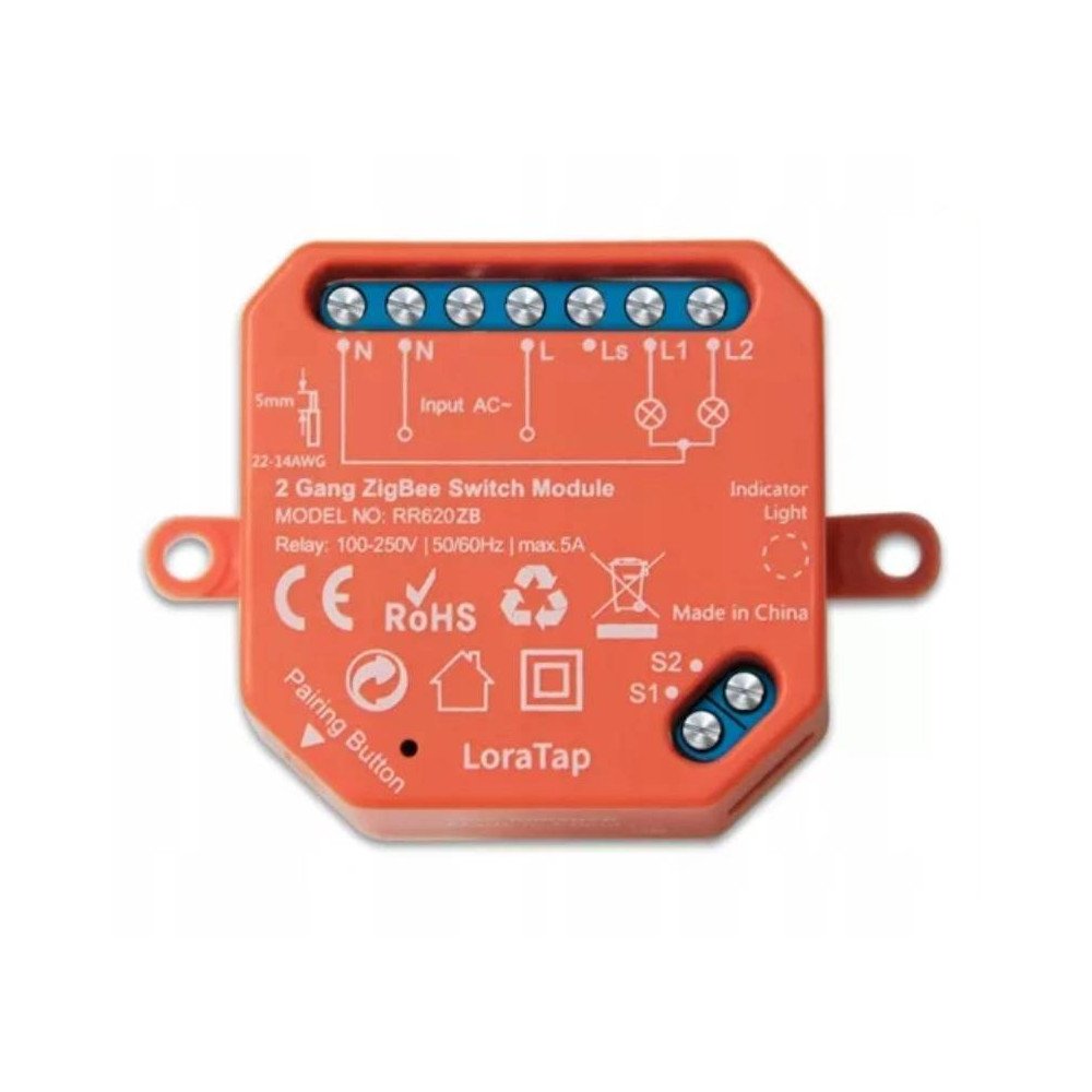 Releohjain 2 piiria ZigBee LR TUYA