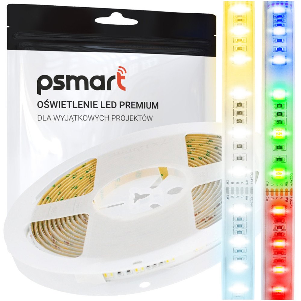 PSMART Tasma LED 24V RGB+CCT PRO 5050 IP65 60LED/ 5