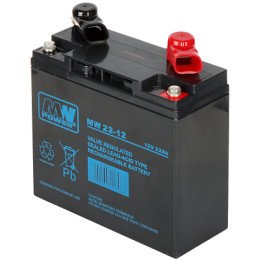 MW Power 12V/22AH-MW 22Ah akumulators