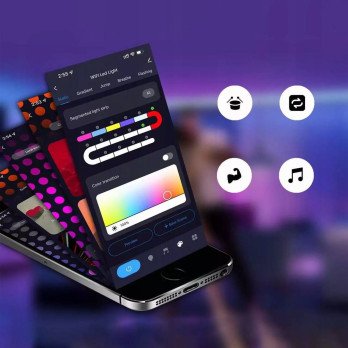 Neoon RGBIC 24W 12V IP67 Pilot 5m WiFi TUYA