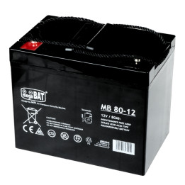 12V 80Ah akumulators 12V/80AH-MB dziļais cikls