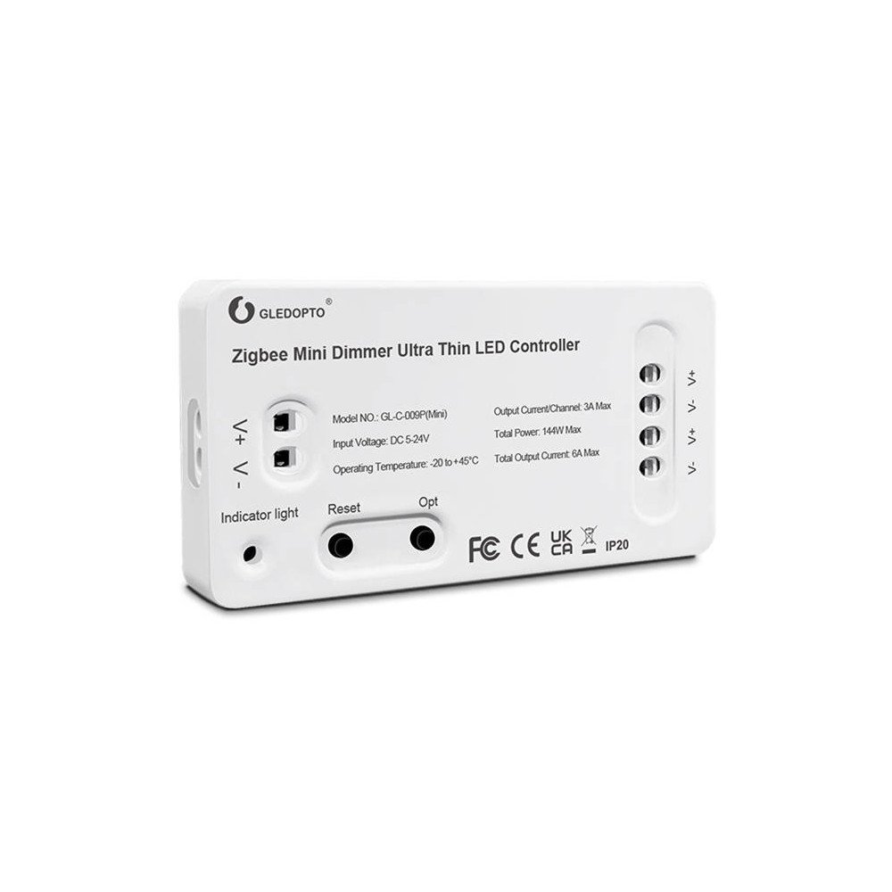 Ultra Mini kontrolieris LED DIM GL ZigBee HUE TUYA