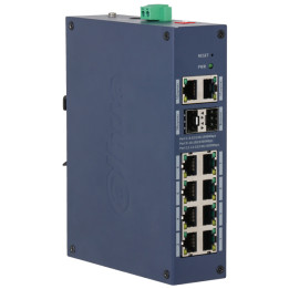 DAHUA CHS4212-8GT Pārvaldāms industriālais slēdzis 8 porti Gigabit