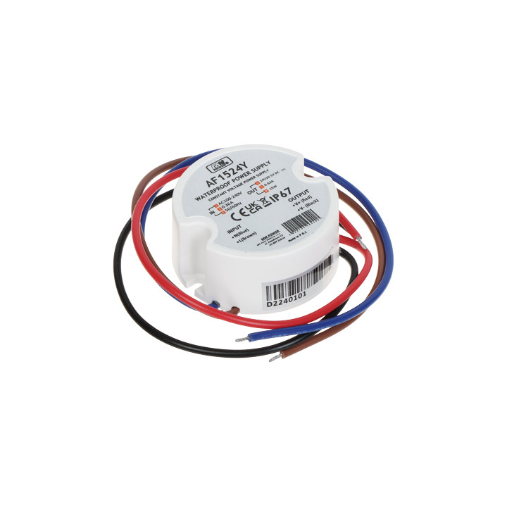 MW POWER 24V/0.63A-TP-V2 MCB 63A 1P C IP67