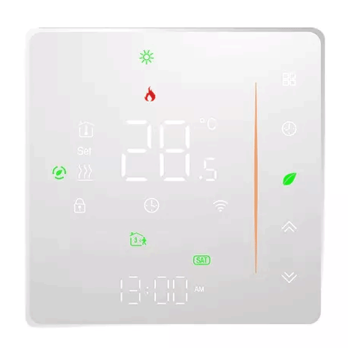Smart Thermostat 16A gridas apsilde White ZigBee TUYA
