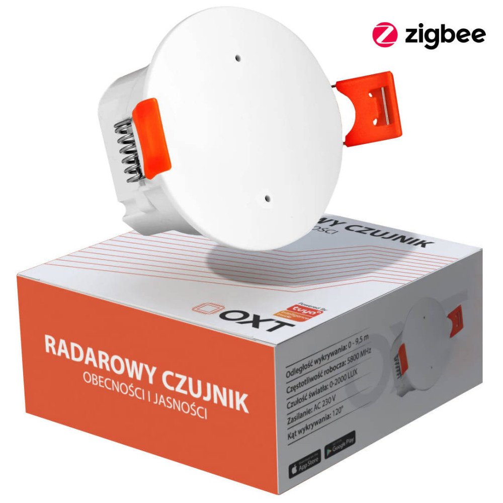 OXT Smart Radar Presence and Brightness Sensor ZigBee TUYA