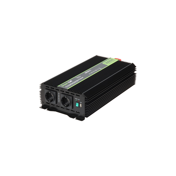 Green Cell INVGC12-GC 1200W tīra sinusoida invertors