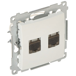 KONTAKT Simon D62E.01/11-SIMON54 RJ45 Keystone Jack