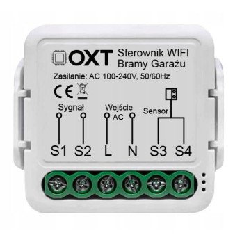 OXT module for garage door without WiFi sensor TUYA