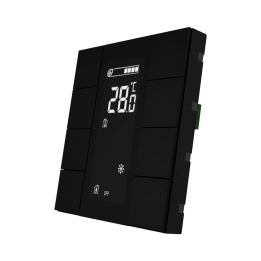 Interra iSwitch+ 8-Button Switch Black Aluminium