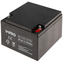 V-PRO 12V 26Ah Battery 12V/26AH-VPRO