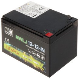 MW Power 12.8V/12AH/LIFEPO4-MWLJ LiFePO4 akumulators 12Ah