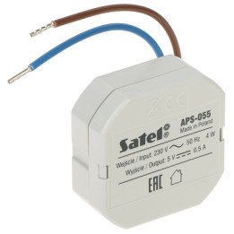 SATEL APS-055 12V DC 55W блок питания на DIN-рейку