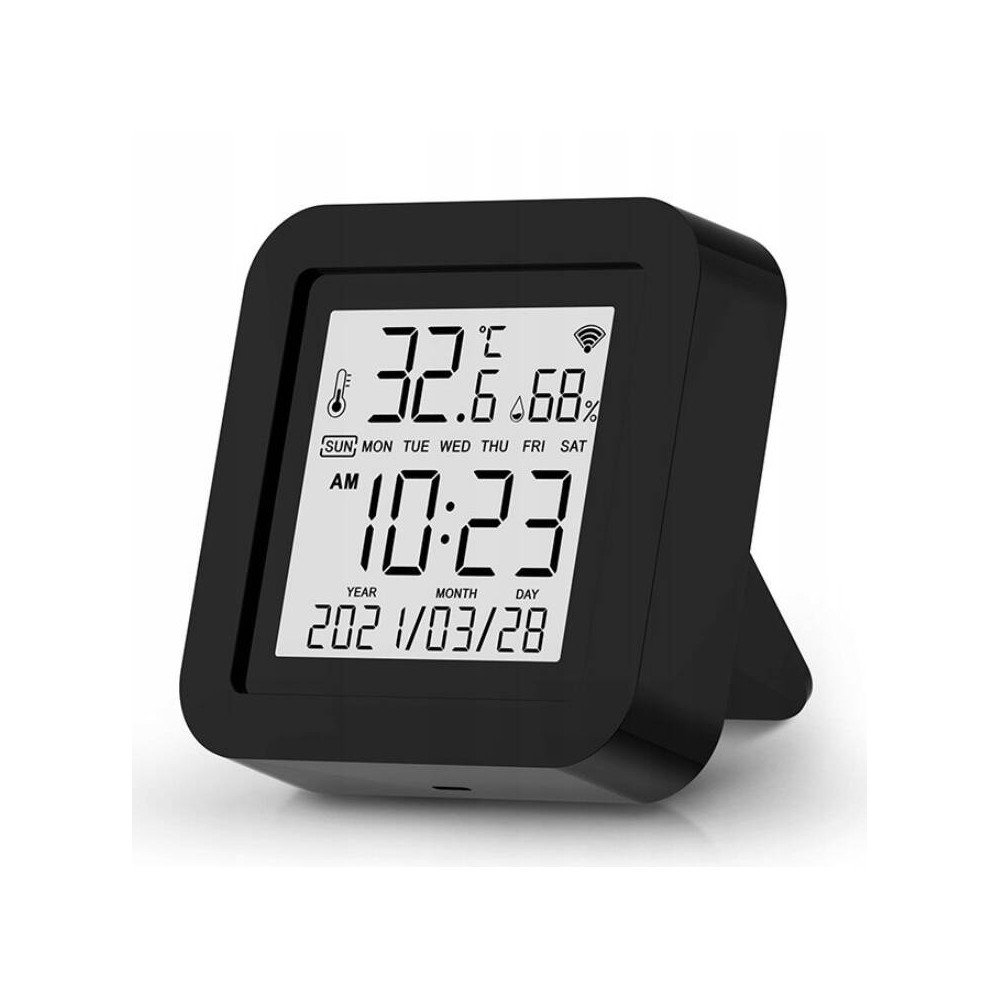 Temperaturos ir dregmes jutiklis, universalus IR WiFi oro kondicionieriaus nuotolinio valdymo pultas TUYA