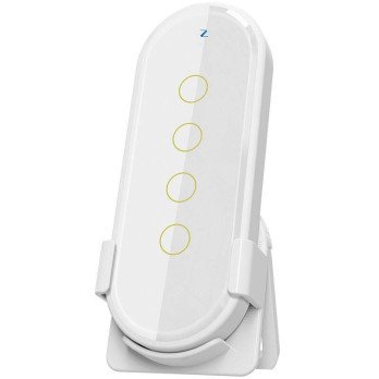 Kosketuskaukosaadin 4 kanavaa 12 kohtausta valkoinen ZigBee TUYA