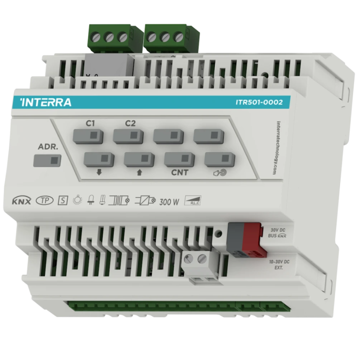 Interra ITR501-0002 Interra KNX universaalne hämardusajam – 2 kanalit