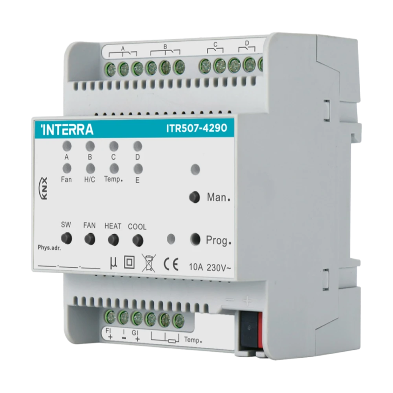 Interra ITS507-4290 KNX ventilatora spoles izpildmehānisms