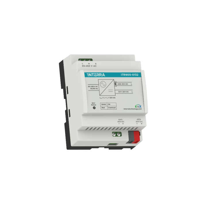 Interra ITR900-0132 KNX Virtalähde 320mA, 30V DC Aux