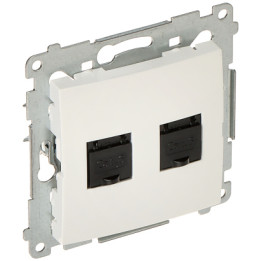 KONTAKT Simon D62.01/11-SIMON54 RJ-45 Keystone Jack