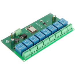 ESP12-8R-D8 8 kanālu Wi-Fi releju modulis