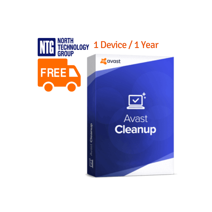 „Avast CleanUp“ (bazė) 1 įrenginys / 1 metai (nauja licencija, o ne atnaujinimas)