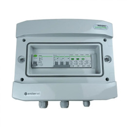 EMITER EM-316N_AC IP65 SPD 1+2 tips 50A 3P RCD A tips 63A/300mA pārsprieguma aizsardzības ierīce