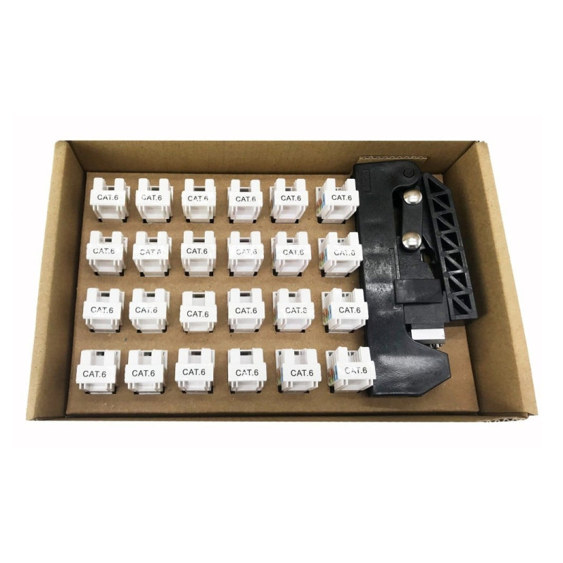 Techly IWP-KIT-C6U90 24 gab. Cat6 UTP